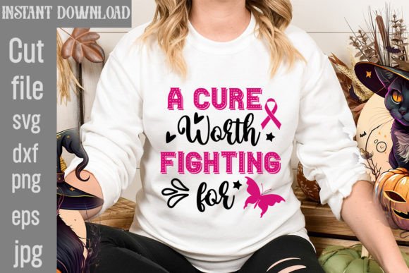 A Cure Worth Fighting For SVG Cut File Review