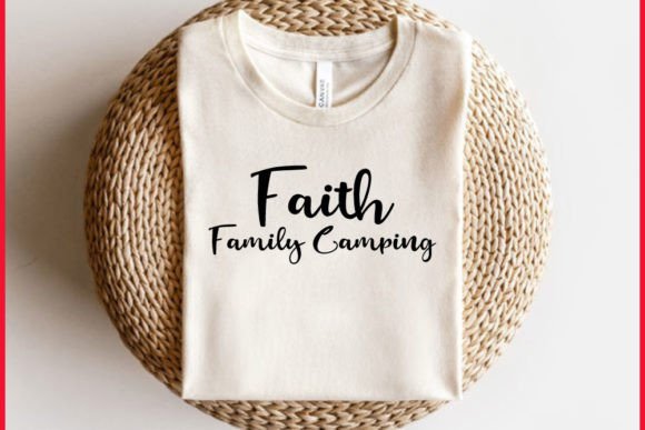 Camping T-shirt Design Faith Family Ca Review