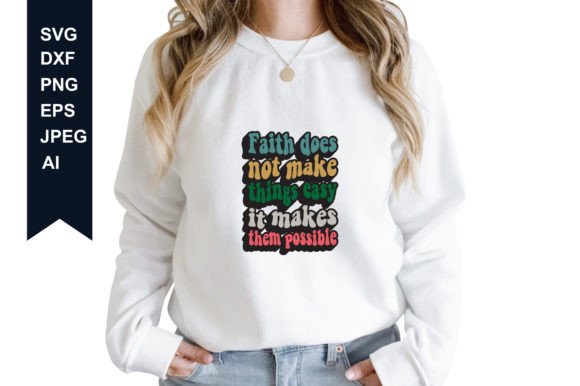 Embroidery Design Review: Faith Makes the Impossible Possible