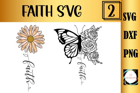 FAITH Svg1-Inspirational Word Review