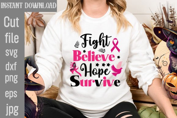 Fight Believe Hope Survive SVG Cut File Review for Real Projects