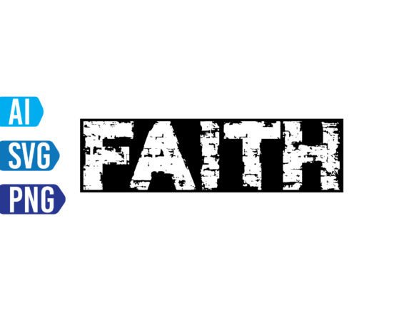 Grunge Faith: A Bold Embroidery Design for the Right Projects