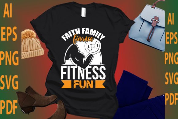 Real-World Embroidery Design Review: Faith Family Finance Fitness Fun