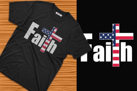 Review of Faith Independence T-shirt Design for Real Embroidery Projects