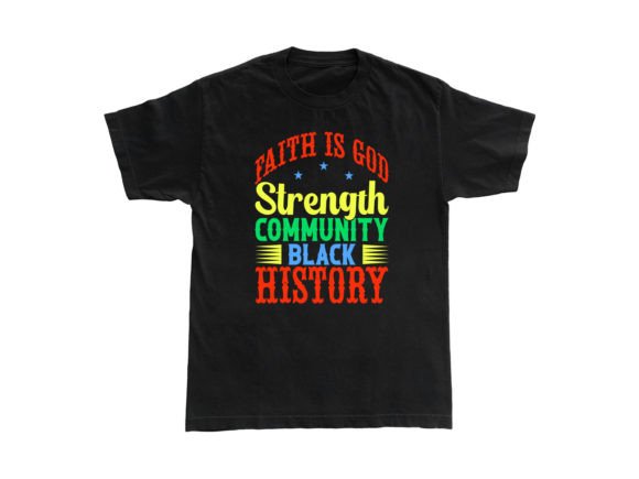 Reviewing Faith in God Strength T-Shirt Design for Real Projects