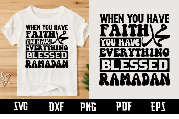 When Faith Everything Blessed Ramadan Design Review